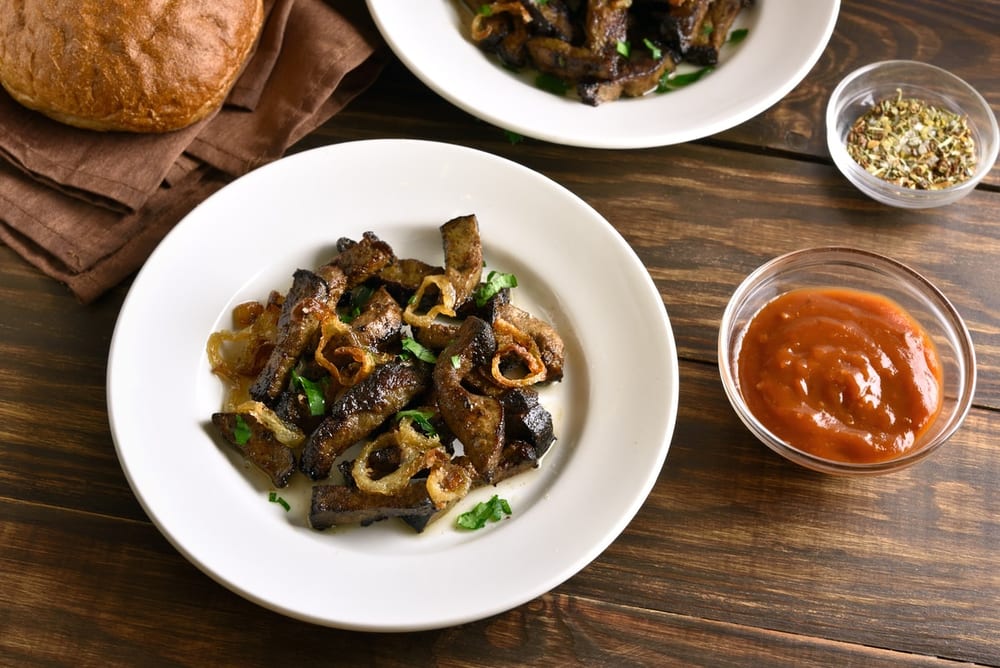 Plate of Irish Liver and Onions